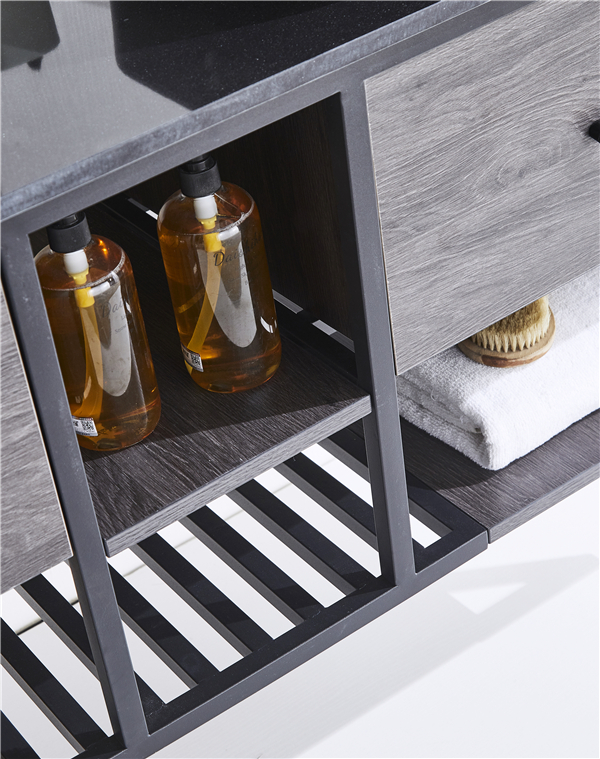 ক্যাবিনেট GGM08 দিয়ে বেসিন ধোয়া